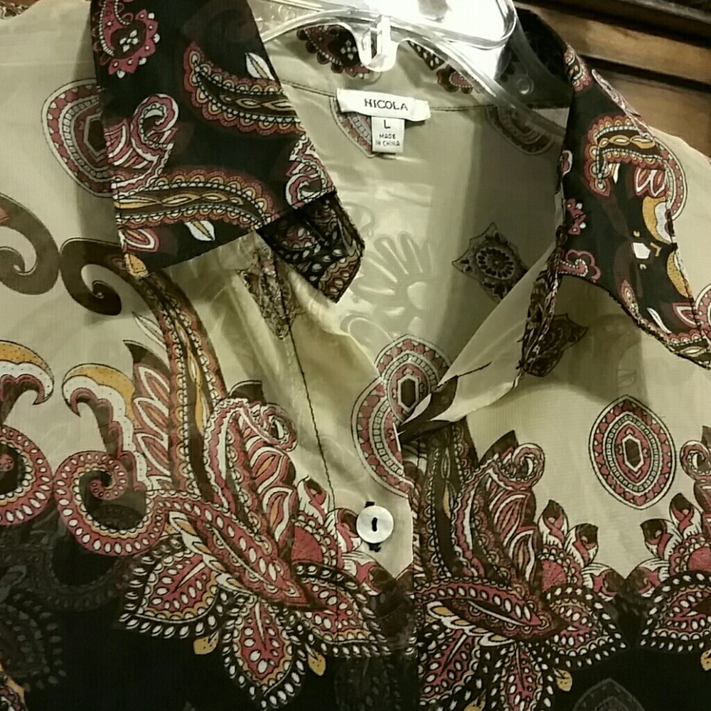 Sheer blouse - Picture 4 of 7